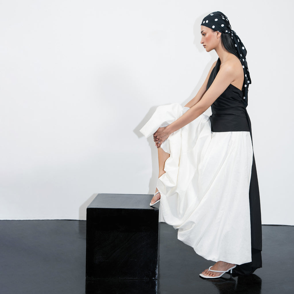 Gathered Volume Skirt