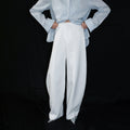 Wide-Leg Arc Pants